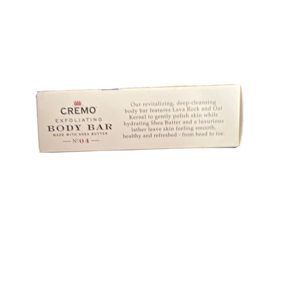 Cremo Exfoliating Body Bar With Shea Butter - Blue Cedar & Cypress - 6 ounce - Picture 2 of 3